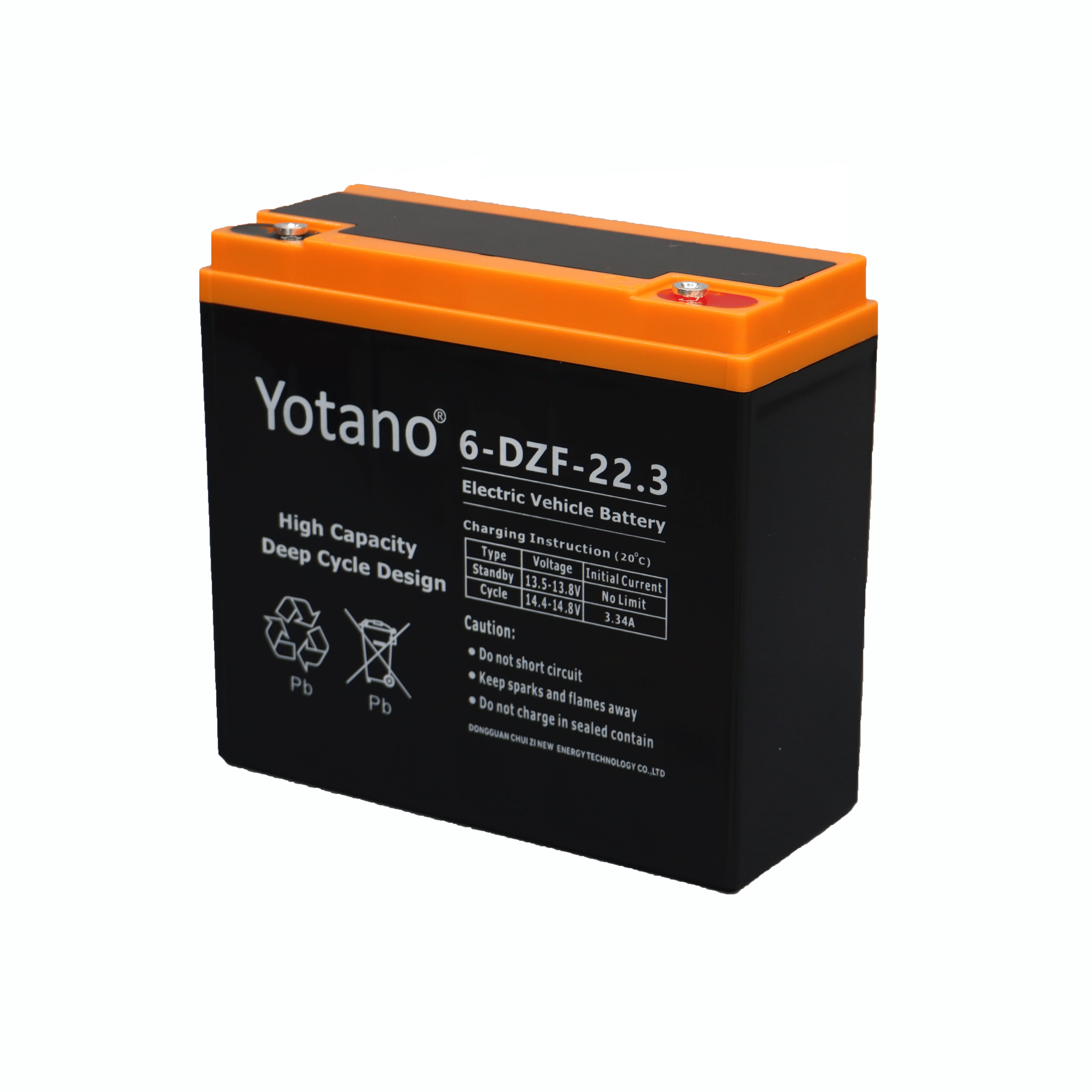 6-DZF-22.3 12V22.3AH